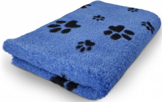 Vetbed op rol - zwart met pootafdruk - anti-slip online kopen