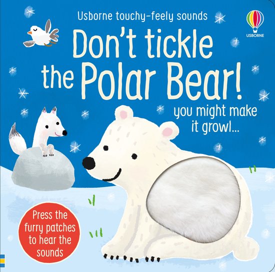 DON'T TICKLE Touchy Feely Sound Books- Don't Tickle the Pola ... - cover