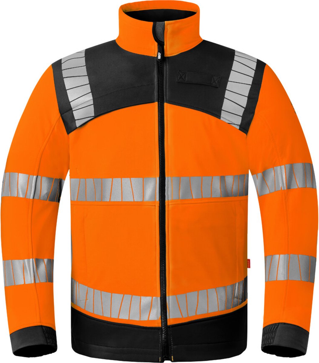 HAVEP Softshell High Vis 50413 - Fluo Oranje/Charcoal - 2XL