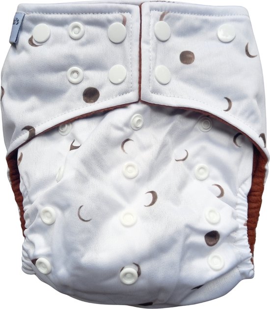 BonBini's®- wasbare luier Maan