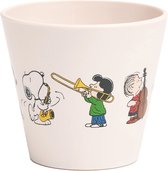 Quy Cup - 90ml Ecologische Reis Beker - Espresso beker "Peanuts Snoopy 11 Opera” 7x7x7cm