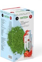 Thé Brander antioxydant japonais Detox Premium Matcha 10 g x 20 pièces, uniquement naturel, sans ajout, sans gluten, végétalien, le Thee vert le plus puissant au monde