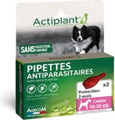 Labaratoire Agecom Actiplant Hond 10 tot 30kg anti-Vlo en Teek Pipetten