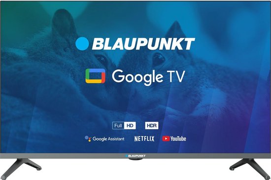 Blaupunkt 32FBG5000S 32 inch Full HD LED Smart TV met Android TV, Google Assistant, Chromecast, HDR10, Dolby Audio