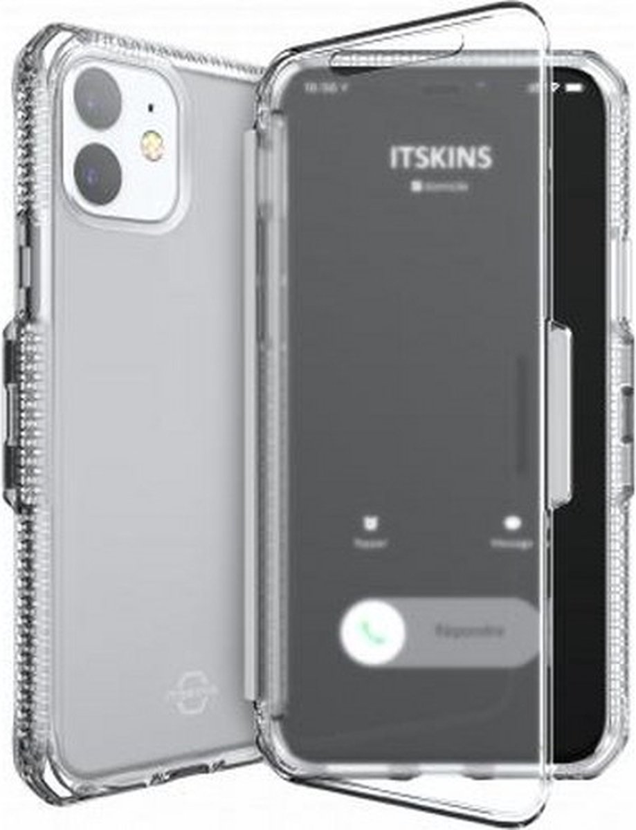 ITSkins Spectrum Vision Clear Folio cover voor iPhone 11 - Level 2 bescherming - Transparant