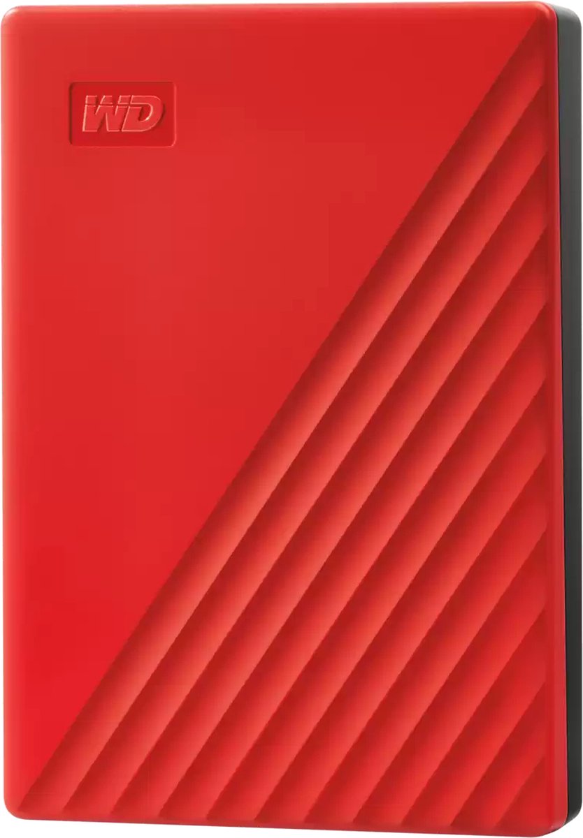 Western Digital My Passport - Externe Harde Schijf - 6 TB - Rood