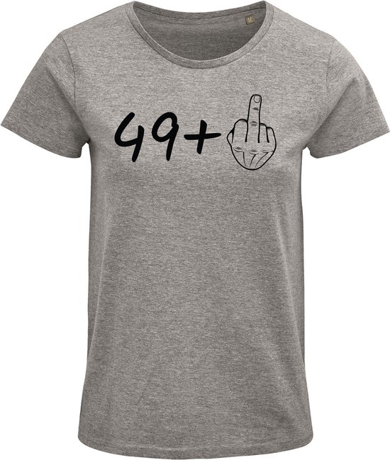 Vijftig jaar Dames T-shirt - 50 jaar - verjaardag - 50e verjaardag - abraham - sarah - feest - cadeau - grappig