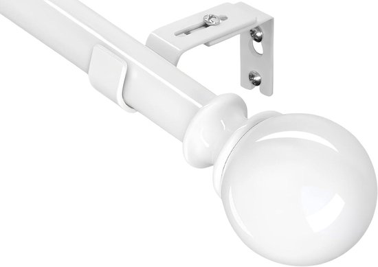 Gordijnstangen 25mm voor Oogje Gordijnen Verstelbare Gordijnroede met Gordijnstangen 25mm voor Oogje Gordijnen Verstelbare Gordijnroede met