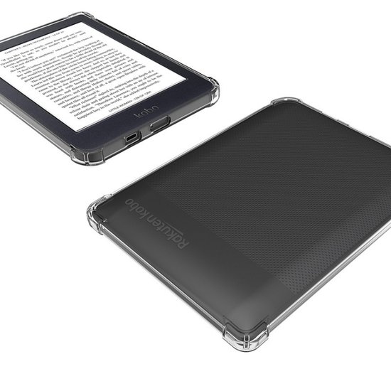 Lunso Geschikt voor Kobo Nia hoes (6 inch) - TPU Backcover - Transparant van Lunso — afbeelding 5