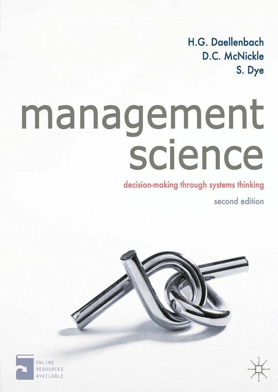 Management Science - cover