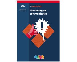InBusiness Services Marketing en communicatie leerwerkboek + totaallicentie