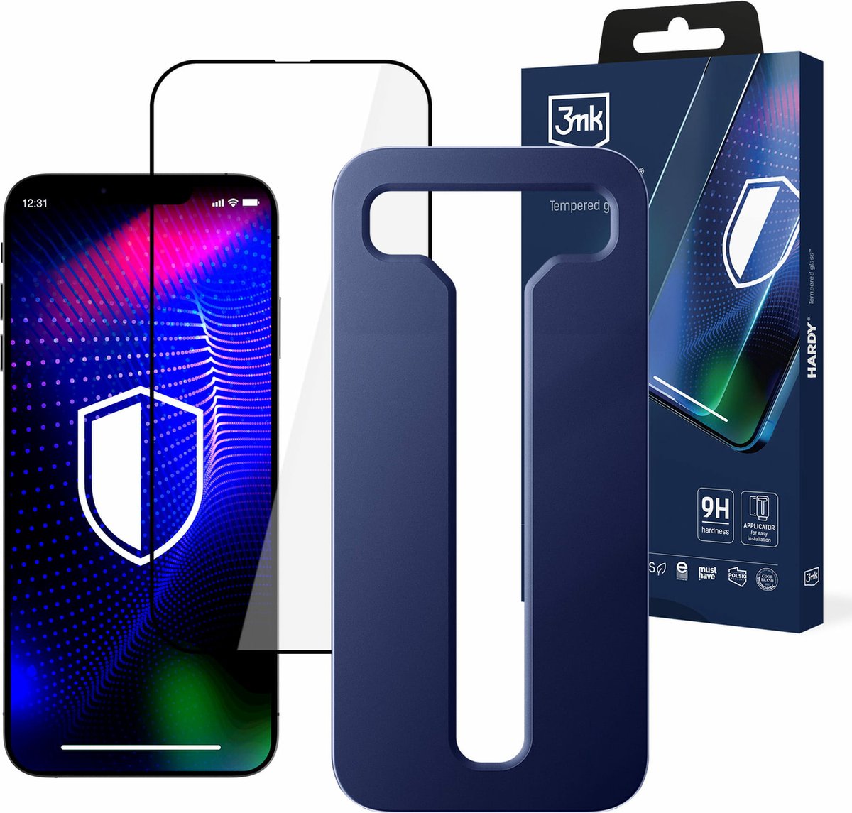 3MK Hardy Tempered Glass 1 stuk(s)