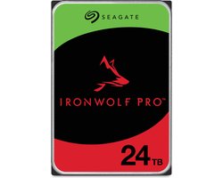 Seagate IronWolf Pro ST24000NT002 - Vaste schijf - 24 TB - intern - 3.5