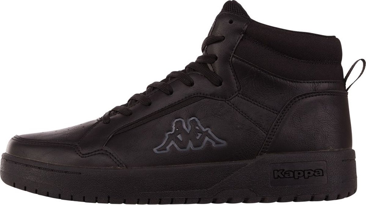 Kappa Unisex Mid Cut Sneaker 243317OC Black Grey