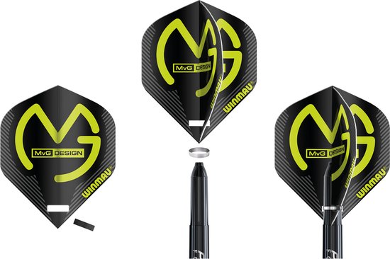 WINMAU - Michael van Gerwen MvG Vlucht Punch van Winmau — afbeelding 2