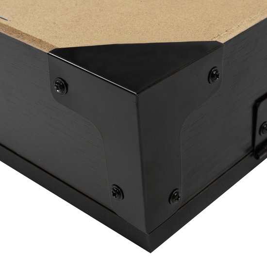 KOTO Cabinet Zwart, Dartbordkast, Dartkabinet, Dartbordkast met scorebord, Dartbord ophangsysteem, Dartkabinet accessoires, Stijlvol dartkabinet, Praktisch dartkabinet, Opbergkast voor dartbord van KOTO — afbeelding 2