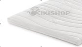Topdekmatrashoes Luxe-Topperhoes-180 200 cm Dikte 5 t/m 9 cm Anti-allergische Wasbare hoes met rits