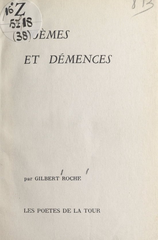 Poèmes et démences