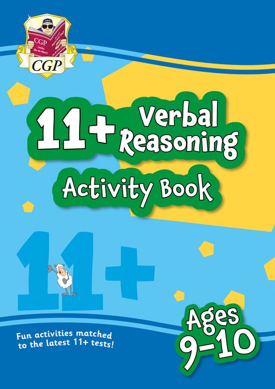New 11+ Activity Book: Verbal Reasoning - Ages 9-10 - cover