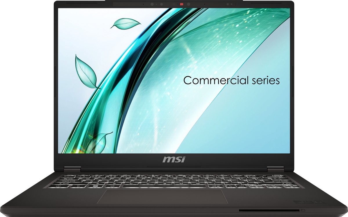 MSI Commercial 14 H A13MG vPro-200NL - 14 inch - Intel Core i5 - 16 GB - 1 TB