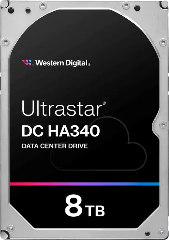 Western Digital Ultrastar 0B47078 interne harde schijf 8 TB 7200 RPM 256 MB 3.5" SATA — afbeelding 3