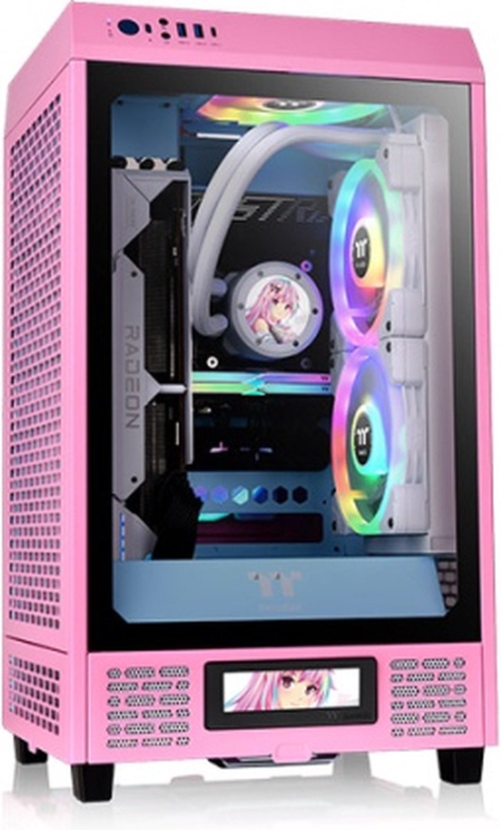Thermaltake Tower 200 Mini Tower Roze