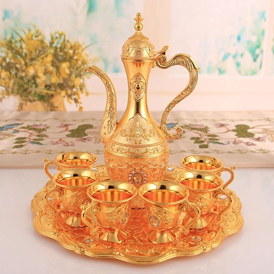 De Turkse Pot Van De Koffie Stock Afbeelding - Image of keuken, bruin