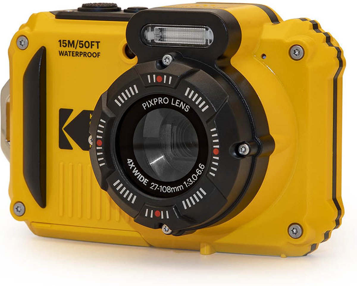 Kodak PIXPRO WPZ2 geel, waterdicht tot 15 meter thumbnail 4