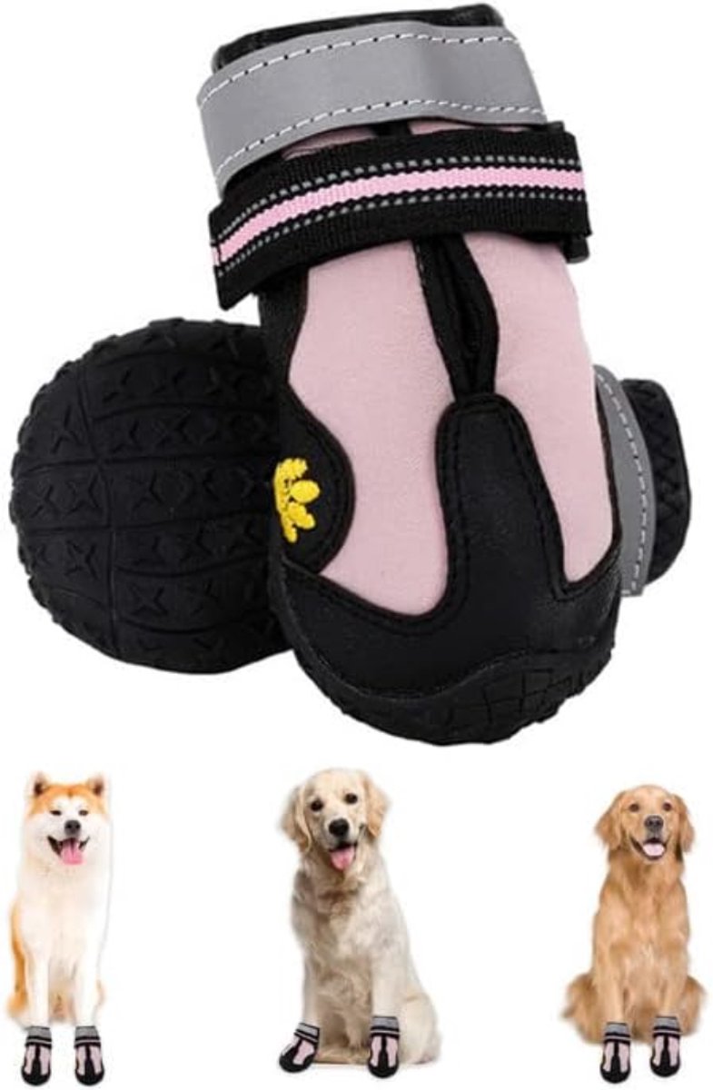 Lexium Hondenschoenen pootbeschermer - Hondenschoenen - Pootbescherming hond - Hondenschoentjes - Hondenlaarzen
