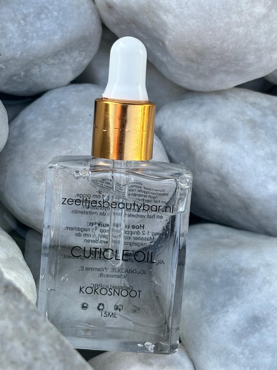 Goedkoopste Zeeltjesbeautybar - nagel riem olie kokos 15ML