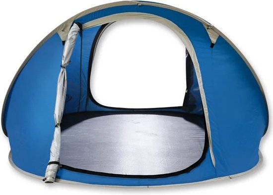 Campingtent - Automatische Pop-up - Voor 2 Personen - UV Bestendig - Waterdicht en Winddicht - Inclusief Draagtas van Lumaland — afbeelding 3