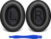 Oorkussens - Geschikt voor Bose QuietComfort QC35 II - Zwart