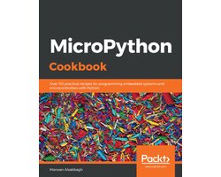 Omslag van MicroPython Cookbook