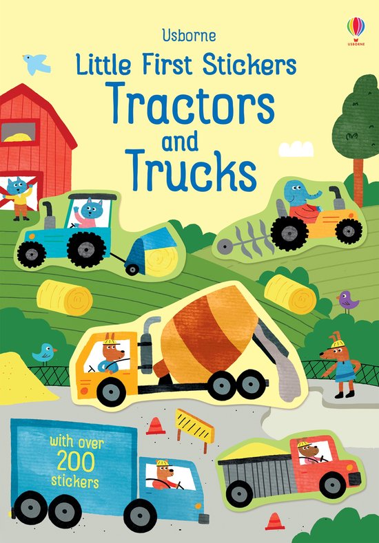 Little First Stickers- Little First Stickers Tractors and Tr ... - cover