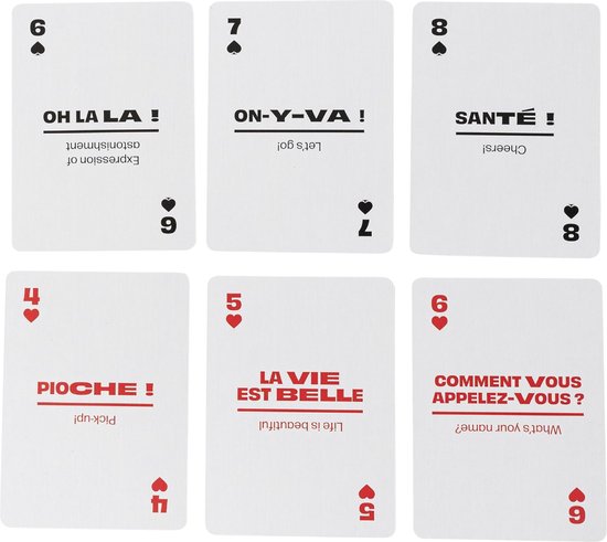 Franse Kaartspel Picas - Speelkaarten bedrukken - Spellen voor binnen