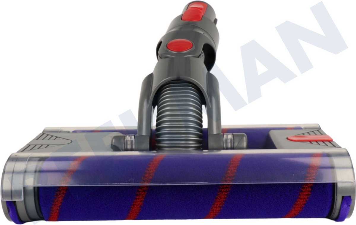 Zuigmond Double Soft Roller Cleanerhead bestemd voor Dyson V7 t/m V15 (niet voor V12)