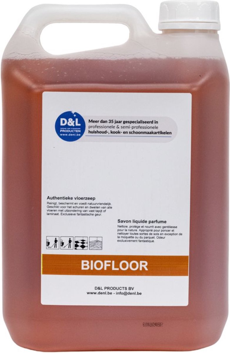 Biofloor Vloerreiniger - Authentieke Vloerzeep - 5L