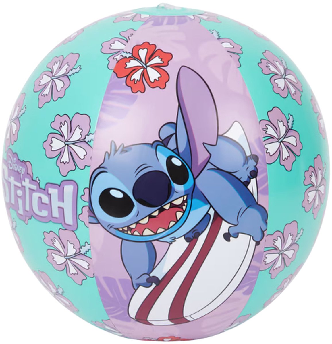 Strandbal Disney Lilo & Stitch - Beachball - Strandbal - Opblaasbal met 3D Figuur vanaf 2 jaar!