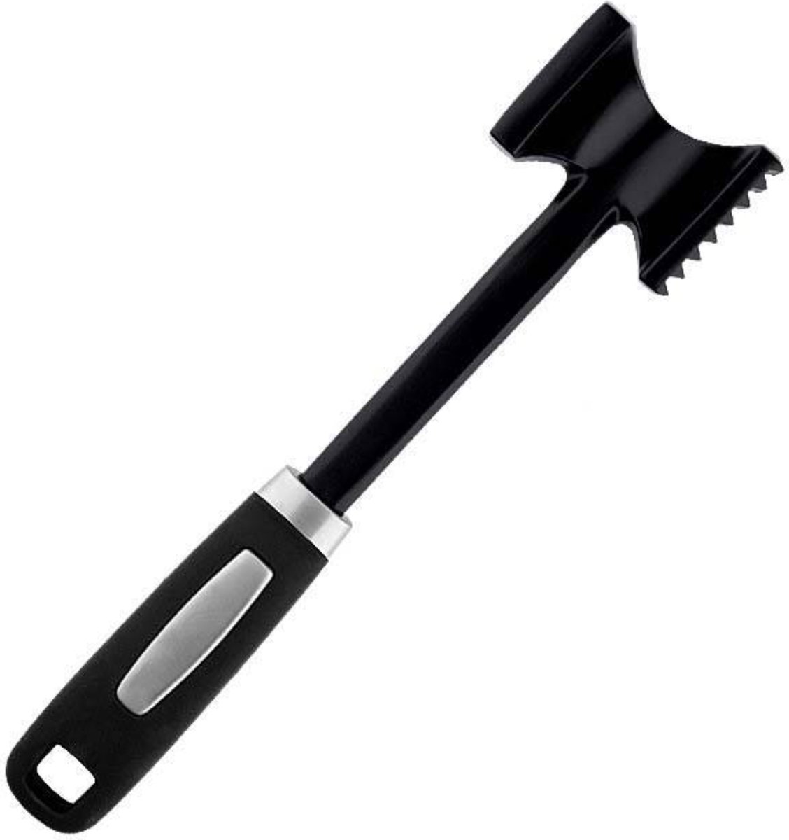 Nivard Vleeshamer - Vleesvermalser - Vleespletter - Vleesklopper - Kip - Rund - Varken - Bbq Accesoires - Meat Hammer - Pounder - Zwart