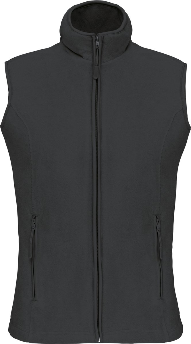 Kariban Bodywarmer van microfleece dames K906 - Dark Grey - 4XL