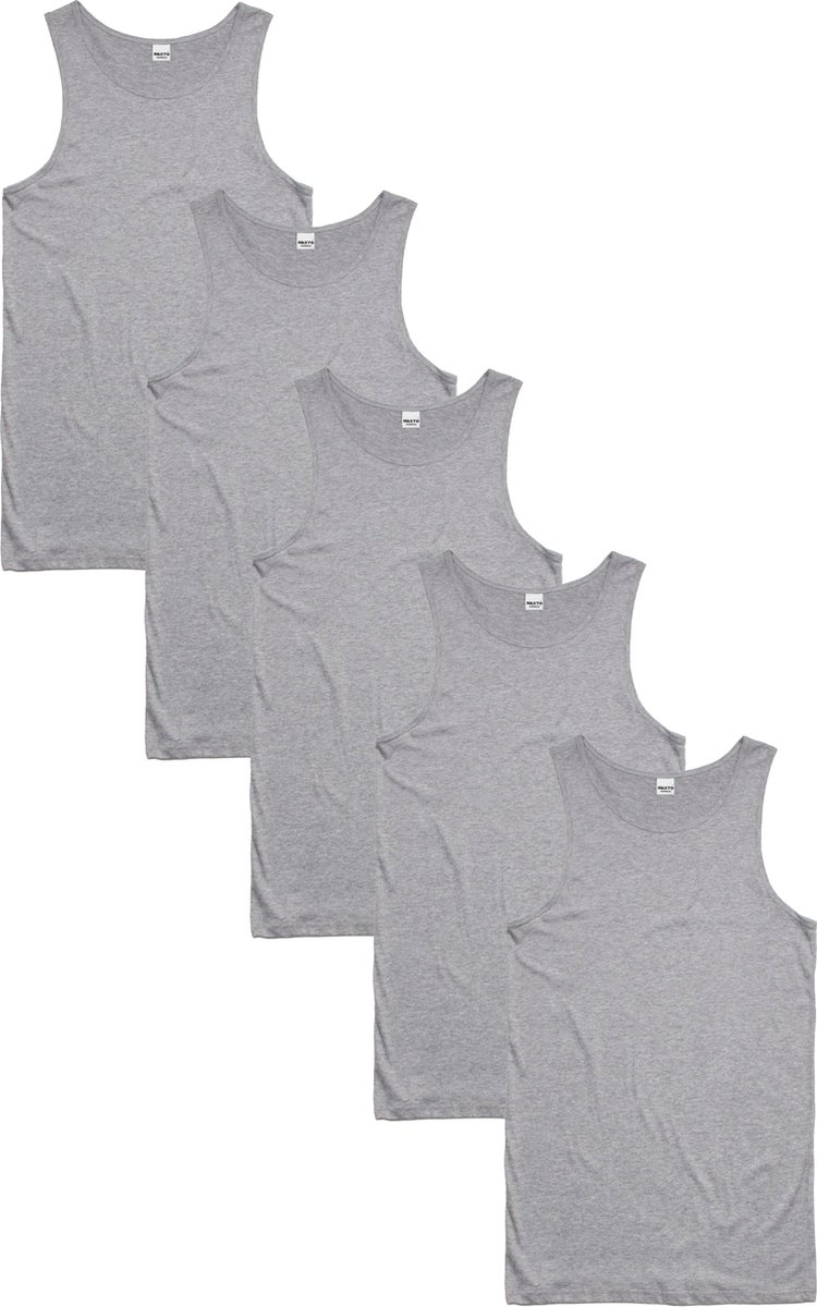 BASIC MAX Mouwloze Tanktop 5 Pak