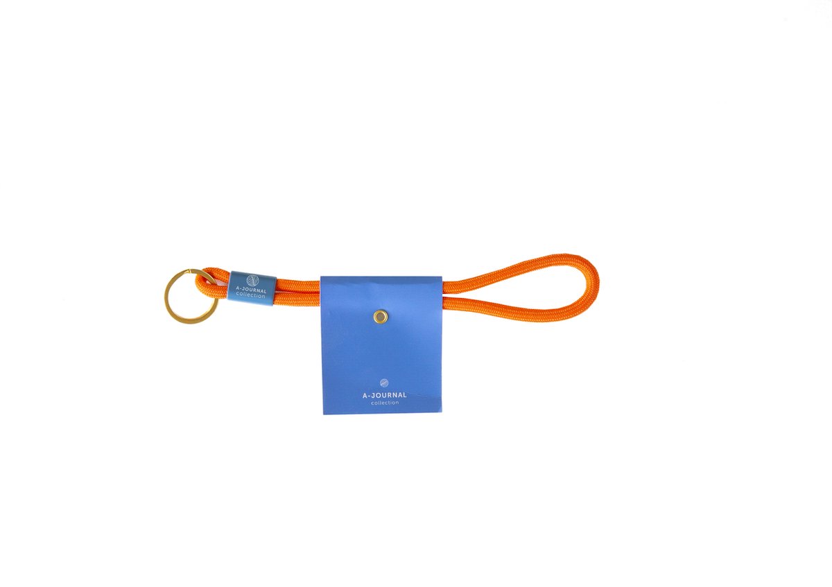 A-Journal - Keycord - Kort - Rood - 15 cm