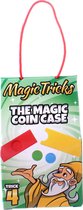 Johntoy Goocheltruc The Magic Coin Case Donkergroen