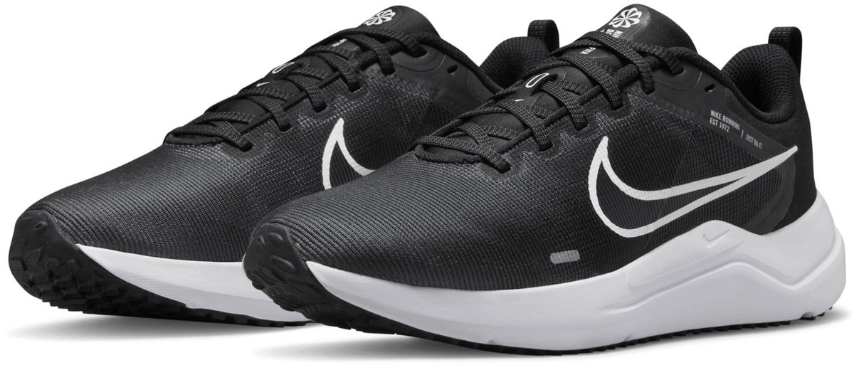 Nike DOWNSHIFTER 12 Dames Sneakers Zwart