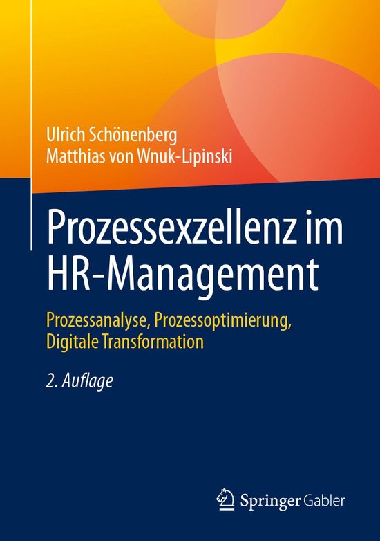 Prozessexzellenz im HR-Management - cover