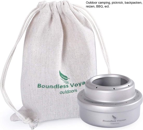 Kom Outdoor - Titanium Dubbelwandige Kom - Ultralicht Draagbaar Kookgerei Servies - Met Netzak - Voor Wandelen Picknick Thuis Rugzak Trekking Reizen - 200ml 220ml 260ml 300ml 420ml 450ml - X01NSK528 van Lixada — afbeelding 5
