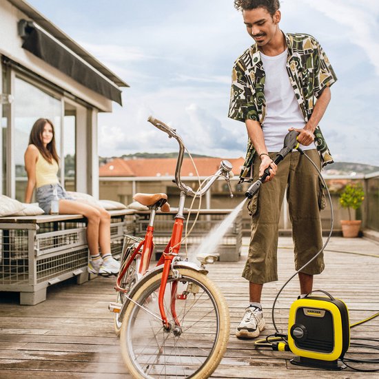 Kärcher K Mini hogedrukreiniger - 110 bar - 360 l/u - 20 m2/u - PremiumFlex slang 5 m van Kärcher — afbeelding 4