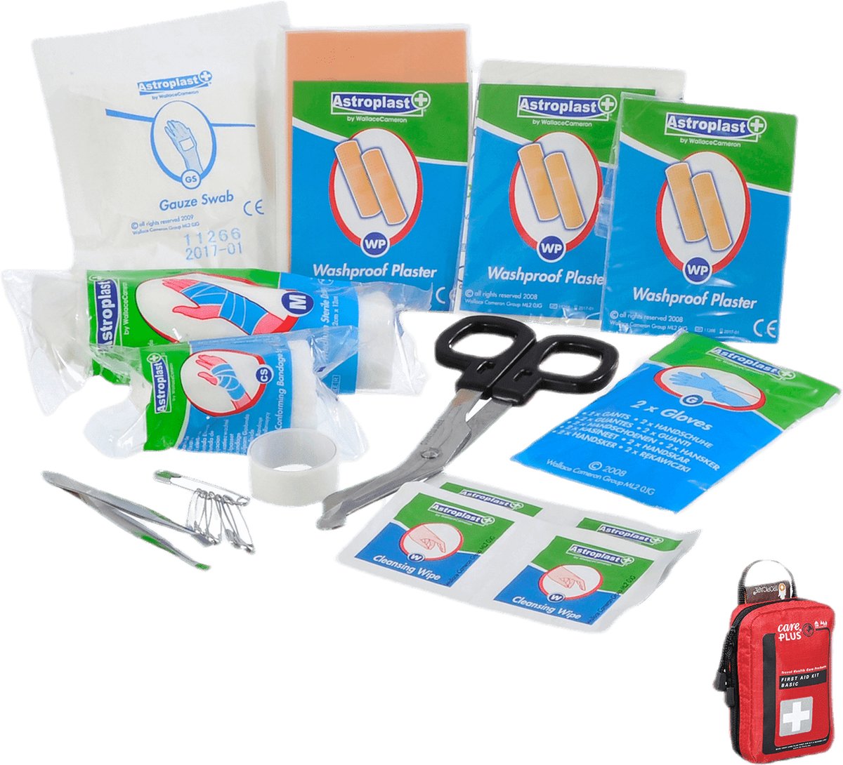 Care Plus - EHBO Kit Basic - Kleine EHBO Set 33-delig - Voor Thuis, Reis & Auto – foto 6