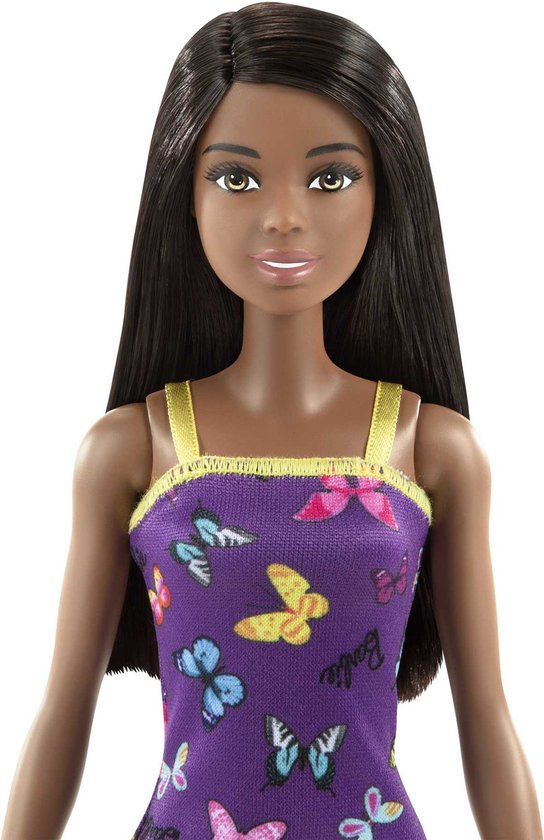 Barbie Pop Modepop Paarse Jurk Vlinders Barbie-accessoires. — afbeelding 2