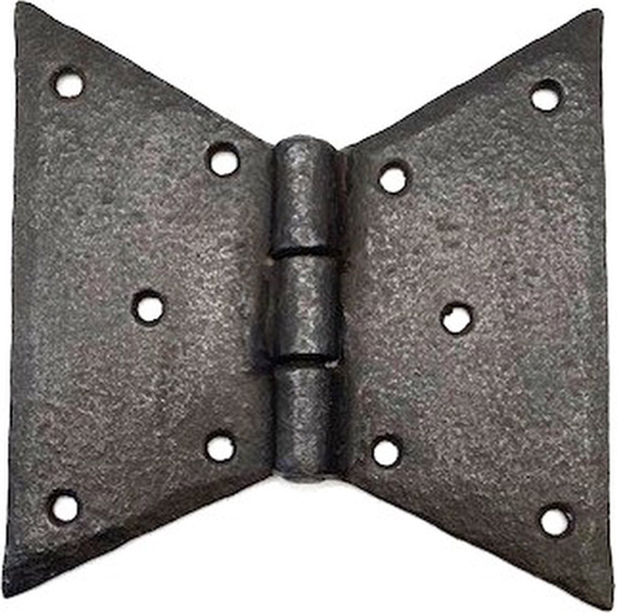 Scharnier IJzer Antiek Handgesmeed Vlinder 58mm